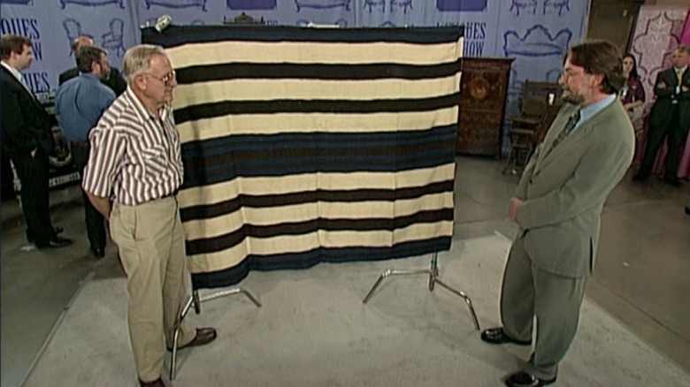 Navajo Ute First Phase blanket on Antiques Roadshow