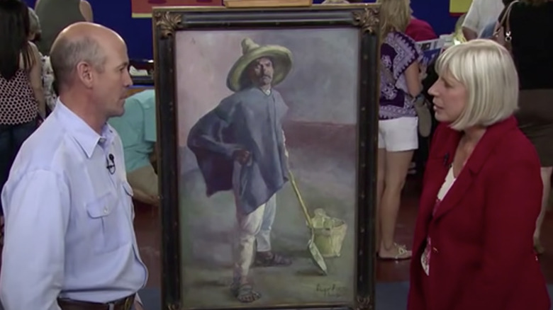 "El Albañil" on "Antiques Roadshow"