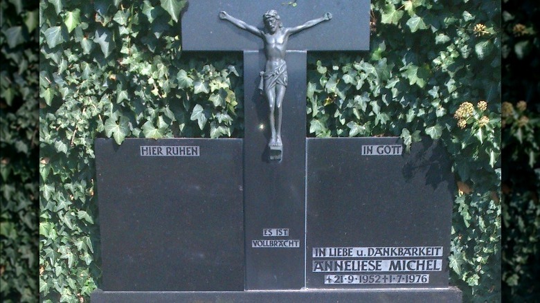 Gravestone of Anneliese Michel