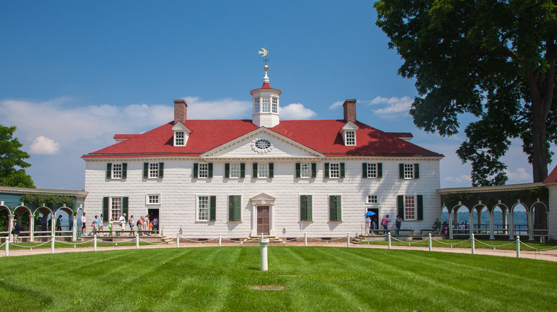 A view of Mount Vernon in Virginia