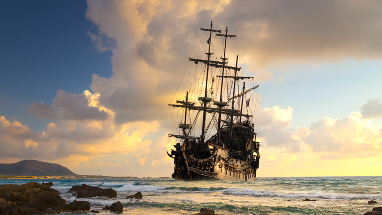 pirate ship to visit