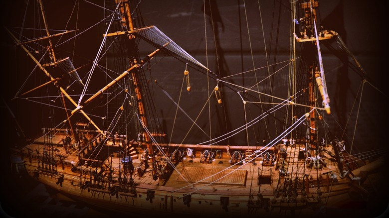 model of the Whydah