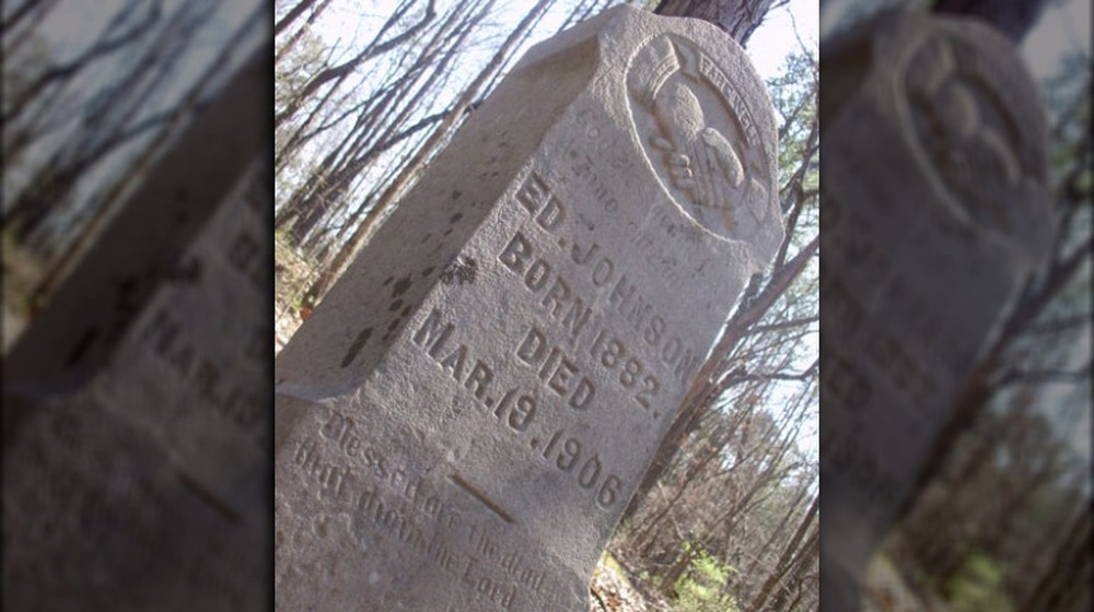 Grave of Ed Johnson