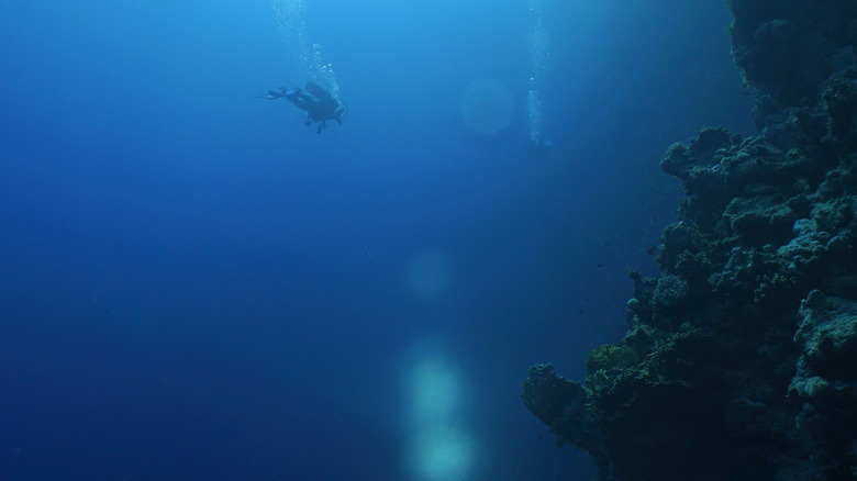 blue hole egypt divers