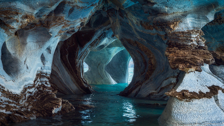 marble caves chile