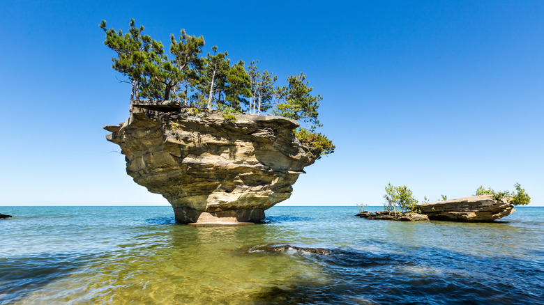 a view of Lake Huron