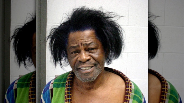 James Brown 2004 mugshot