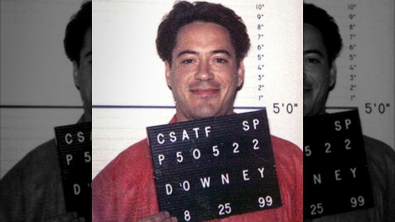 Robert Downey Jr. mugshot