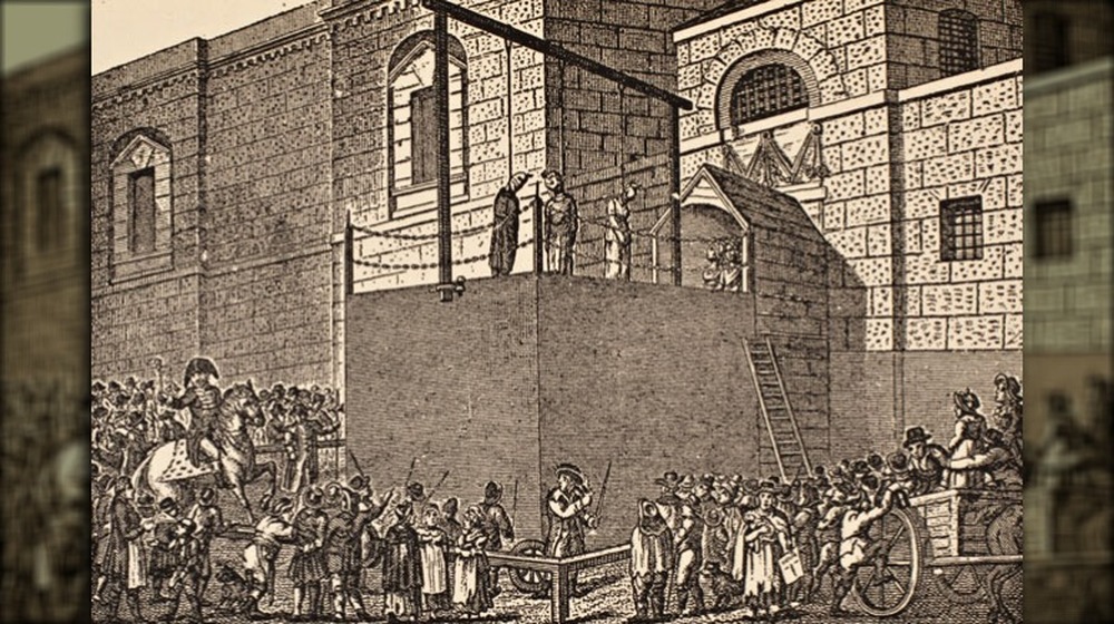 newgate prison hanging execution