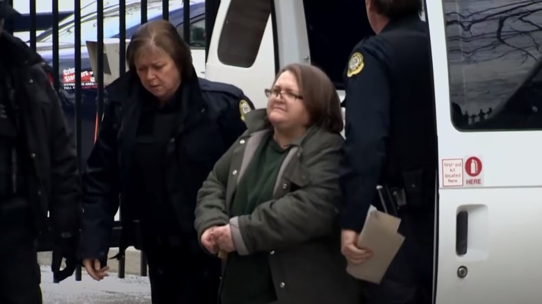 Elizabeth Wettlaufer under arrest