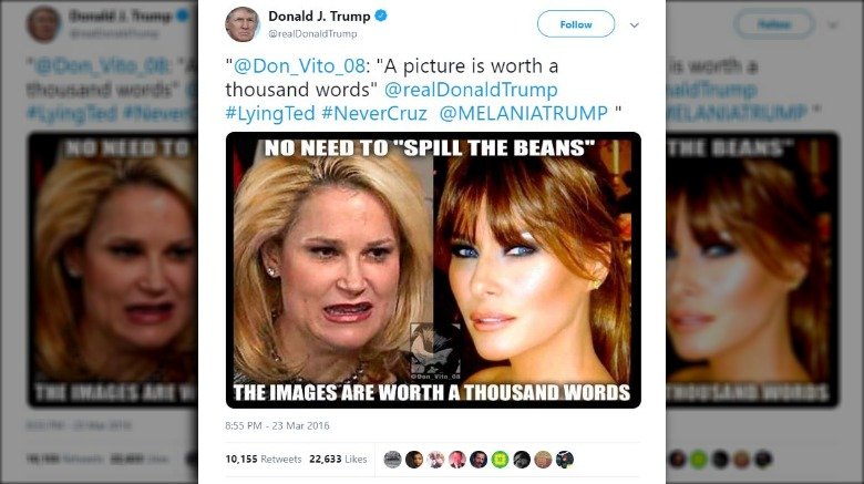 Trump Melania Heidi Cruz