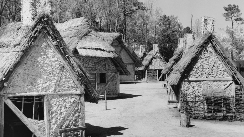 huts on beach