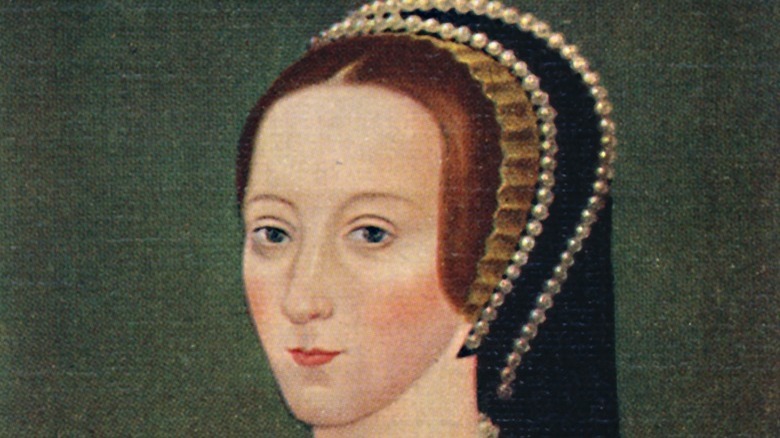 Anne Boleyn smiling