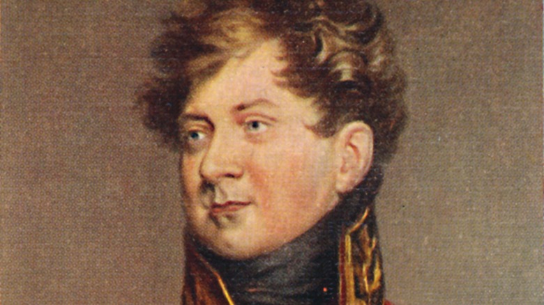 George IV portrait in uniform