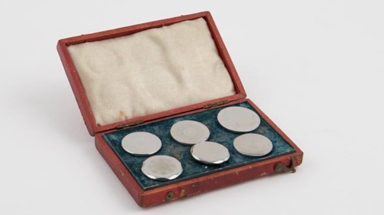 Barton's Buttons in a box