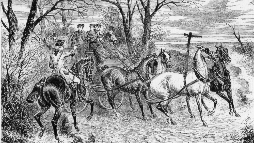 Stagecoach robbery artists impression