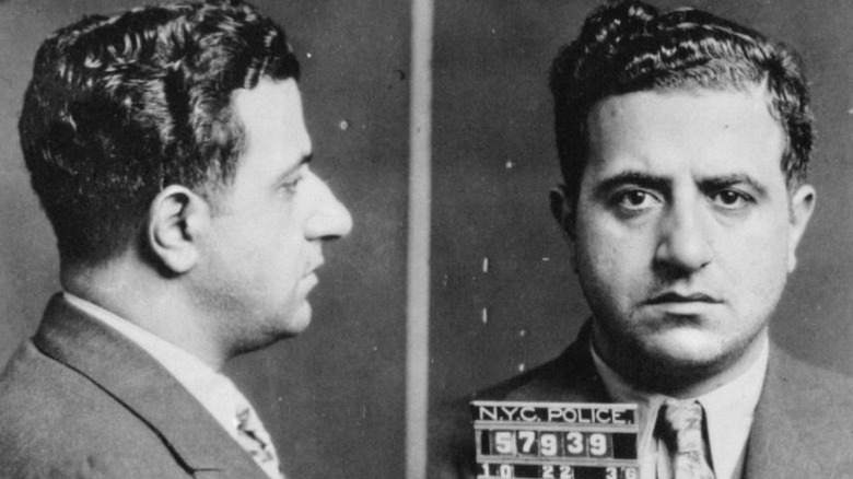 Front and profile Albert Anastasia mugshots