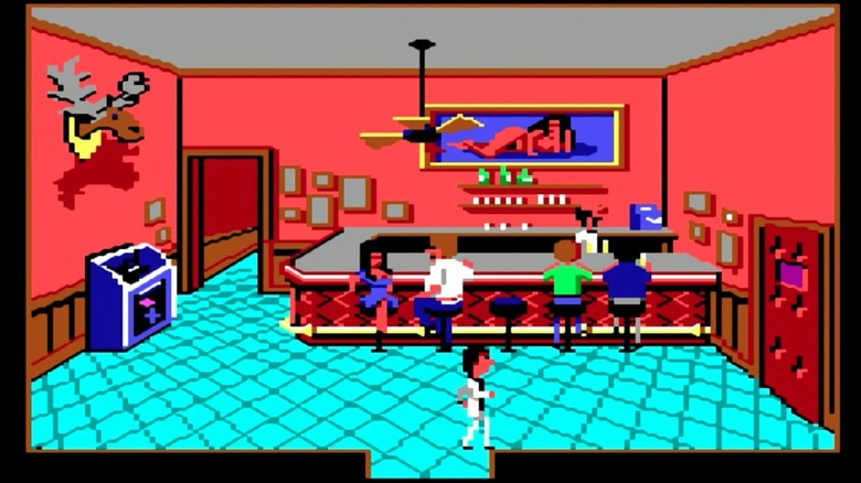 Leisure Suit Larry's opening scene