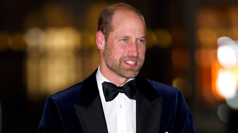 Prince William in tuxedo