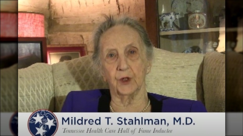 Dr. Mildred T. Stahlman acceptance speech video