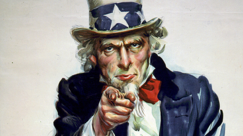 Uncle Sam pointing a finger