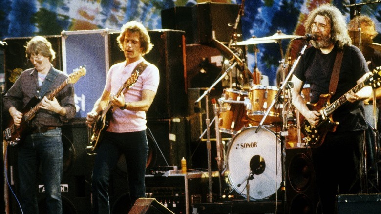 Grateful Dead performing