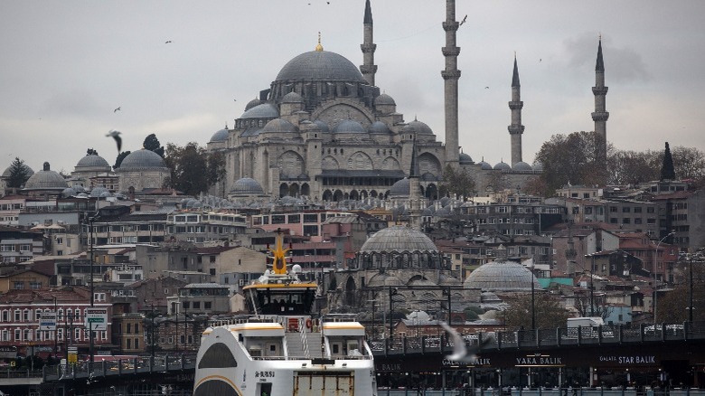 City of Istanbul skyline