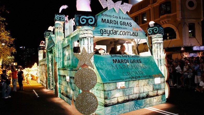 Float from 2007 Mardi Gras parade