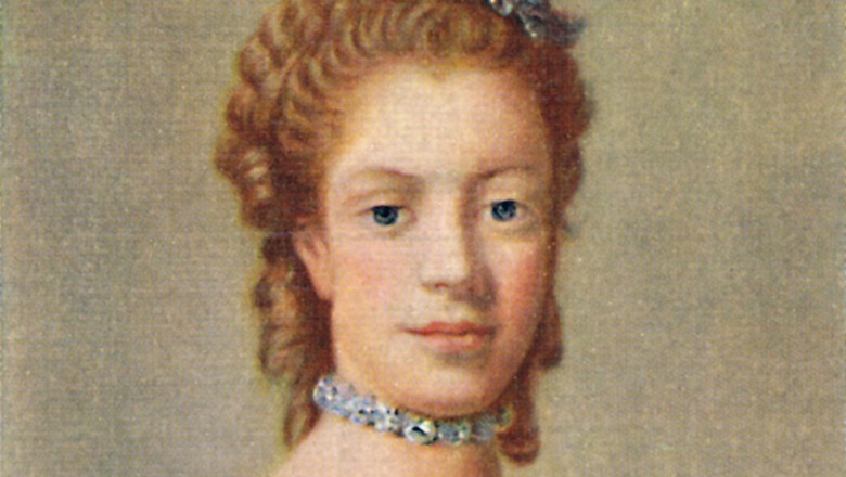 portrait of Queen Charlotte smiling 