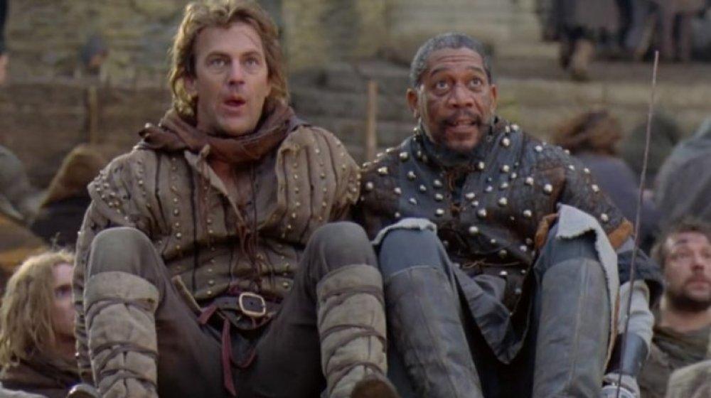 Robin Hood: Prince of Thieves, kevin costner and morgan freeman