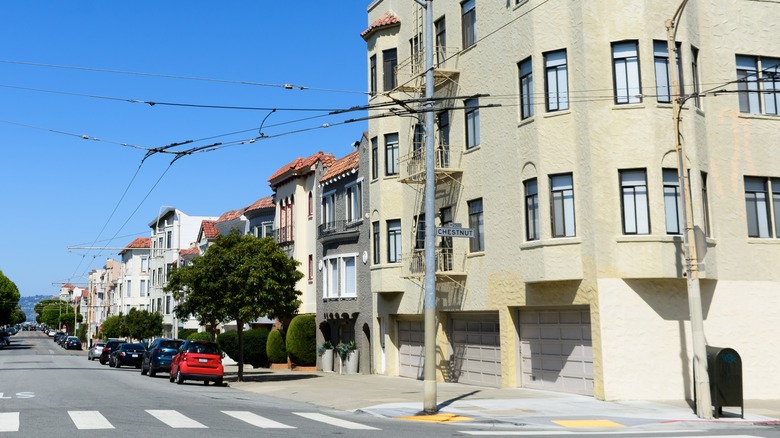 Chestnut Street in San Francisco