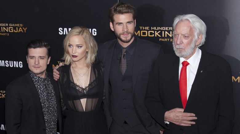 Donald Sutherland Hunger Games cast