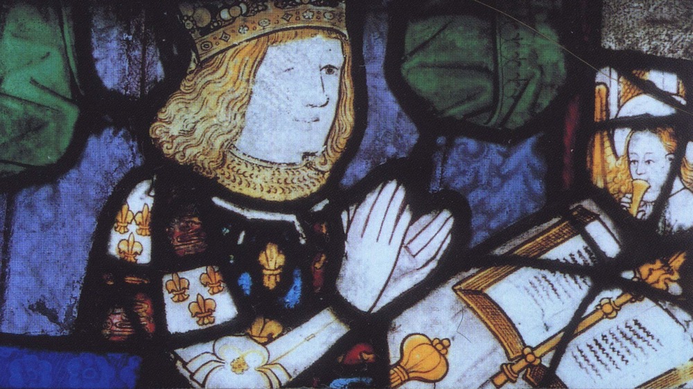 Prince Arthur, depicted on a stained glass window at Great Malvern