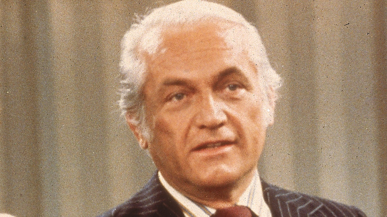 ted knight on mary tyler moore show staring off