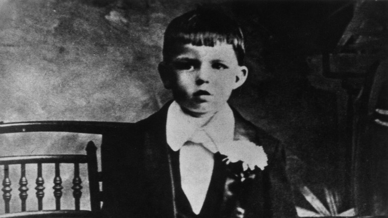 Frank Sinatra as a boy