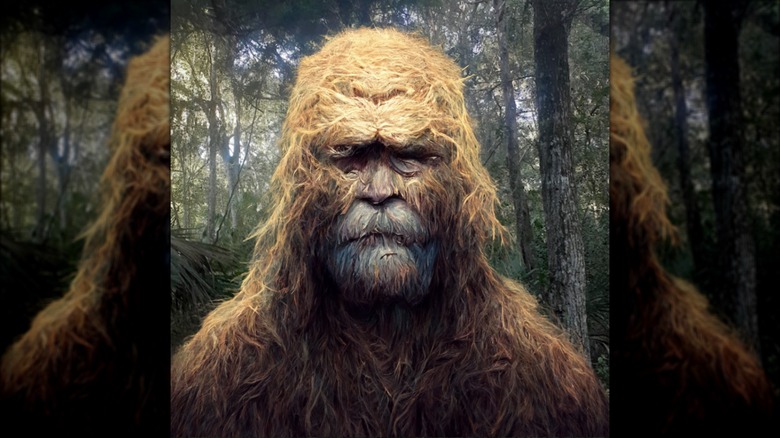 Sasquatch painting