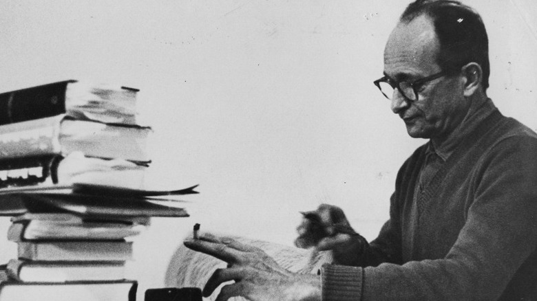 Adolf Eichmann in prison