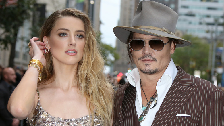 Amber Heard and Johnny Depp