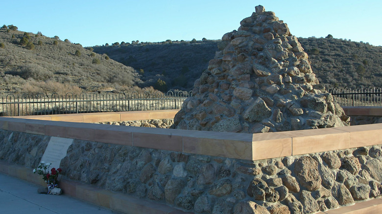 Monument of Mountain Meadows massacre