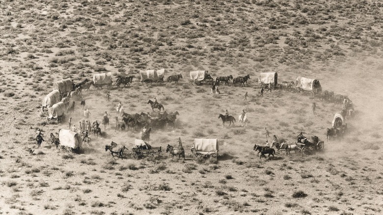 Covered wagon circle