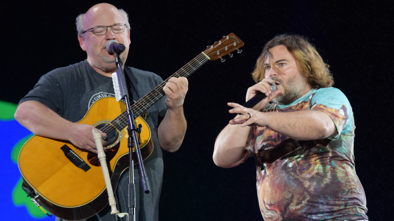 Tenacious D performing