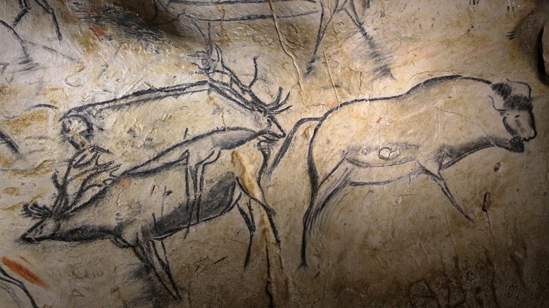 reindeer panel in chauvet