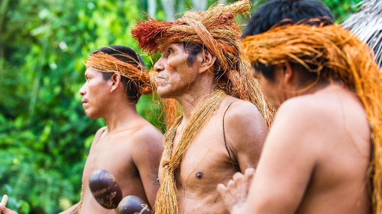 Native American Amazonia tribes jungle 