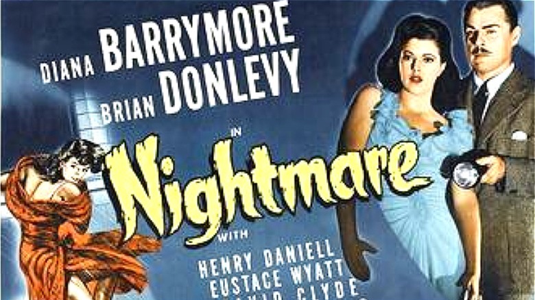 "Nightmare" poster Diana Barrymore 