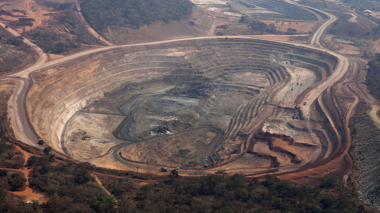 copper mine pit Katanga