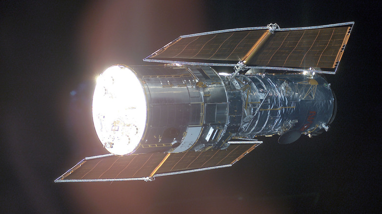 hubble telescope in space