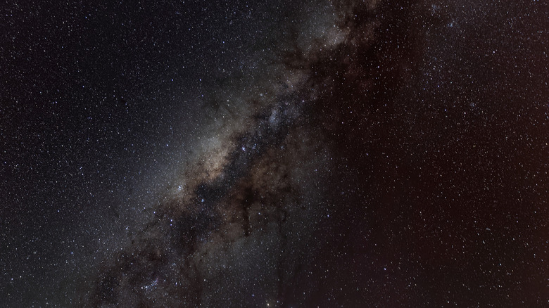 milky way viewed in chile
