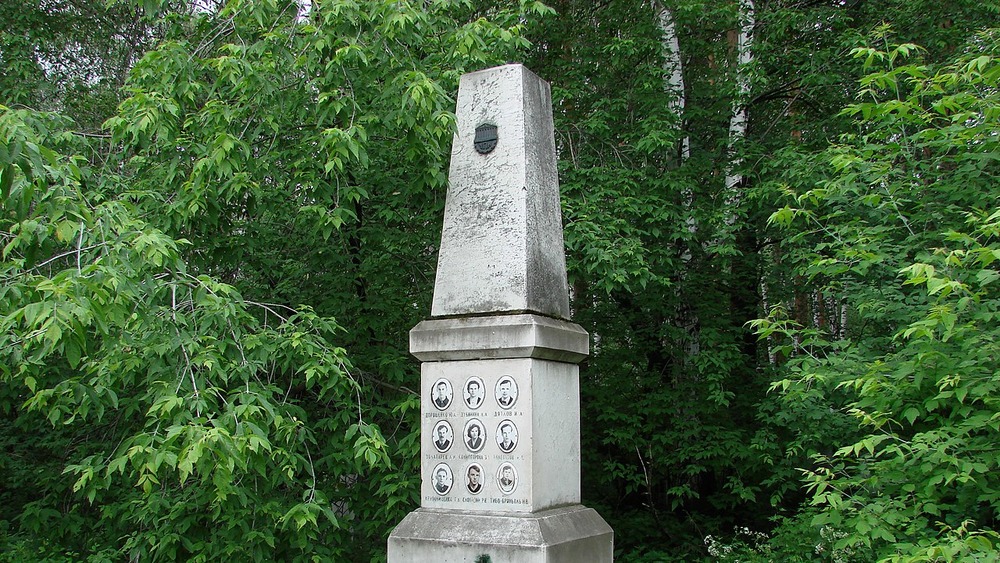 Memorial for the hikers lost at Dyatlov Pass