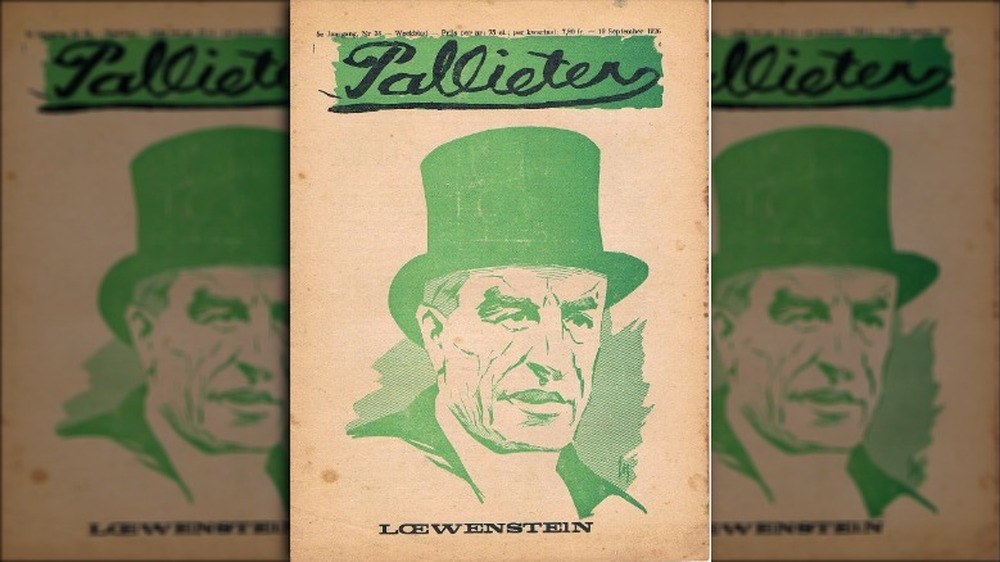 Alfred Loewenstein poster