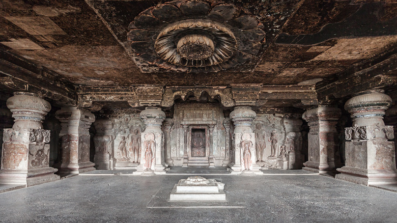 Ellora Caves interior